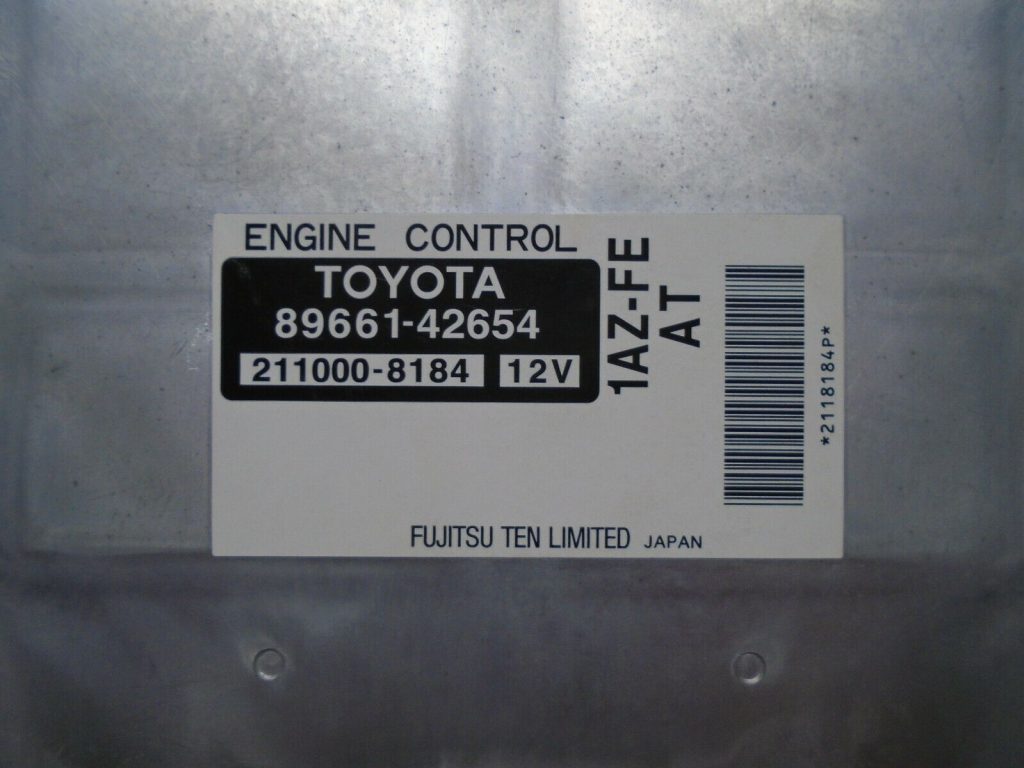 Computadora de motor 2003 Toyota Rav4 4X2 ECU ECM 2.0 A/T - Ecutronix.com