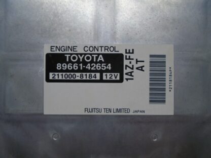 Computadora de motor 2003 Toyota Rav4 4X2 ECU ECM 2.0 A/T