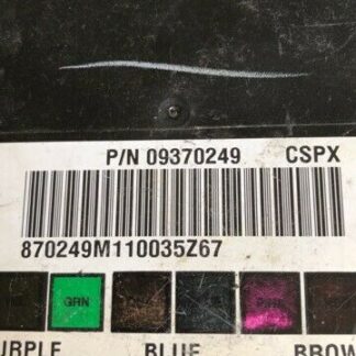 BCM 2000-2002 Tahoe, Yukon body control module 09370249