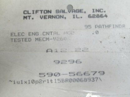 Computadora de motor ECU ECM PCM 1995 Pathfinder Auto Trans - Image 2