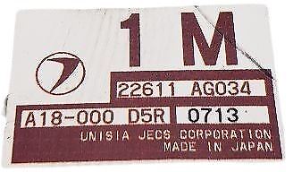 Computadora de motor ECU ECM 00-01 FORESTER - Image 2