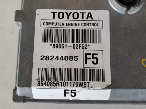 2009-2010 Corolla 89661-02F52 Computadora de motor ECU ECM ECM - Image 2