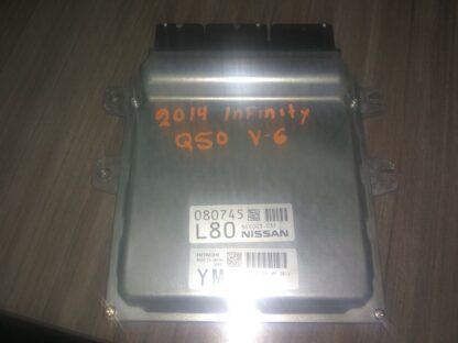 2014 Infiniti Q50 Computadora de motor ECU ECM NEC003-037 "L80" - Image 2