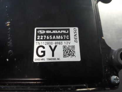 2019 Subaru Impreza Computadora de motor ECU ECM 22765AM67C