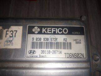 2005 Hyundai Accent Computadora de motor ECU ECM 39110-26714
