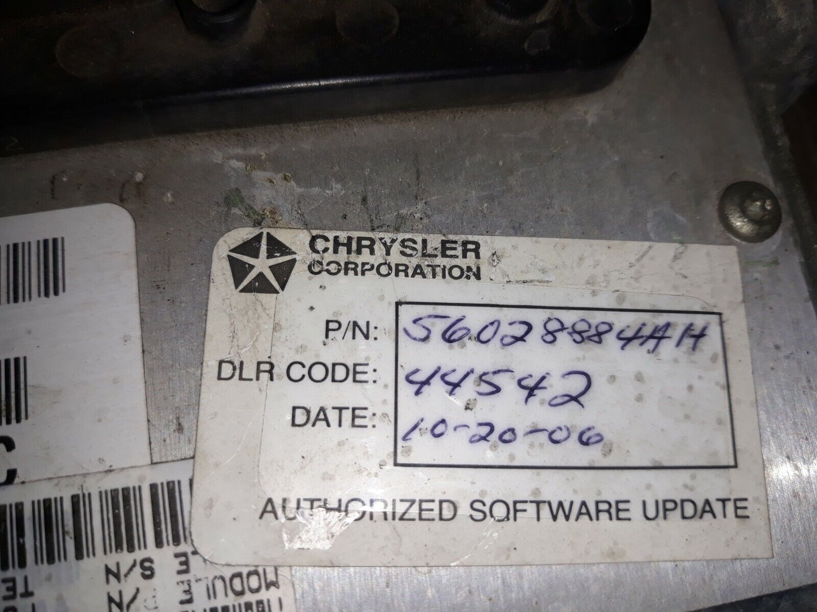 2005 Dodge Dakota Computadora de motor ECU ECM P56028884AH