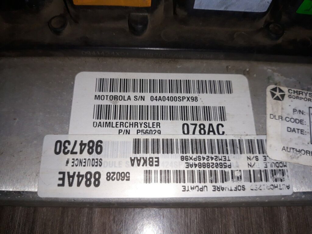 Remanufactured Plug & Play ECM PCM For 2006 Dodge Dakota 4.7L – 56044743AD