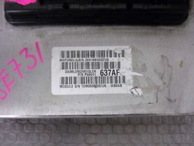 Computadora de motor ECU ECM Control Module 4.0L 2000 GRAND CHEROKEE - Image 2